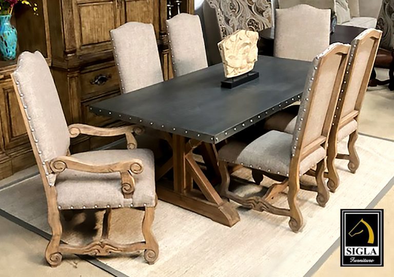 Enhance Dining with European Tuscan-style Furniture